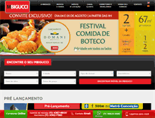 Tablet Screenshot of mbigucci.com.br